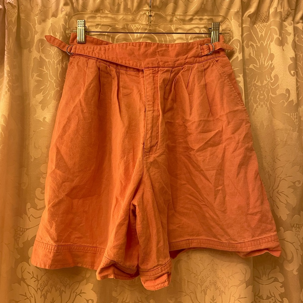 Real Vintage High Waist Baggy Pink Shorts
